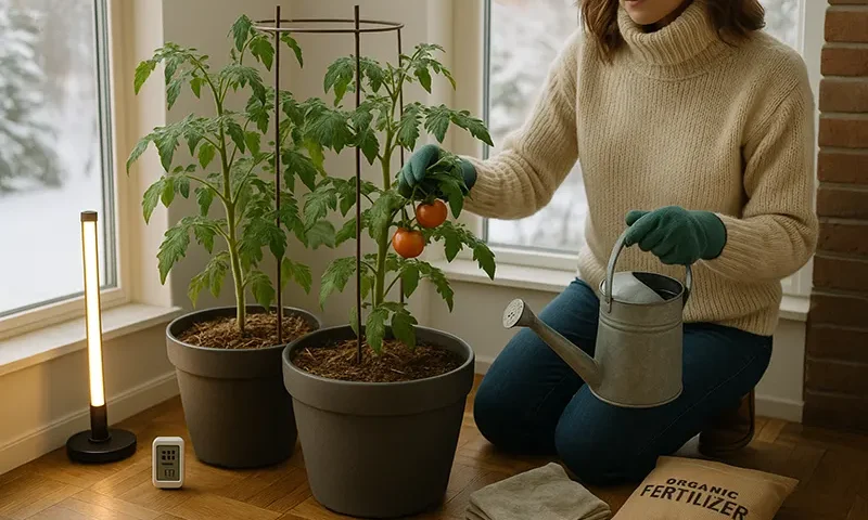 The Complete Guide to Successfully Growing Tomatoes in Winter Containers